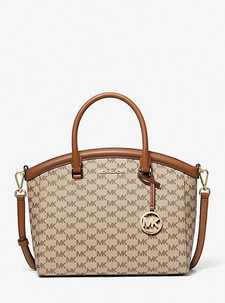 yara large logo satchel michael kors|Michael Kors handbags.